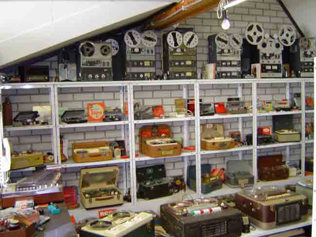 Overzichtsfoto   Recorders  Jaren 50/60