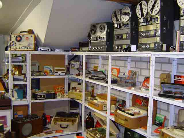 Overzichtsfoto  Recorders  Jaren 50/60