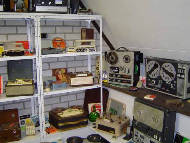 Overzichtsfoto  Recorders  Jaren 50/60