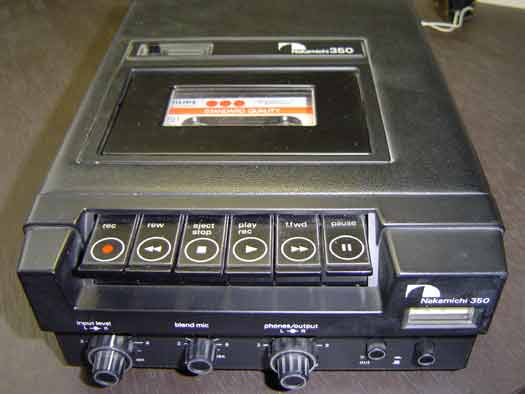 Nakamichi 350 Portable Cass. deck 