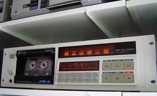 Sansui 6 kanaals cassette deck   Type: MR-6