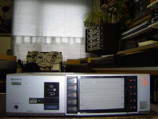 Sony  MTL 10  (10 cassette wisselaar)